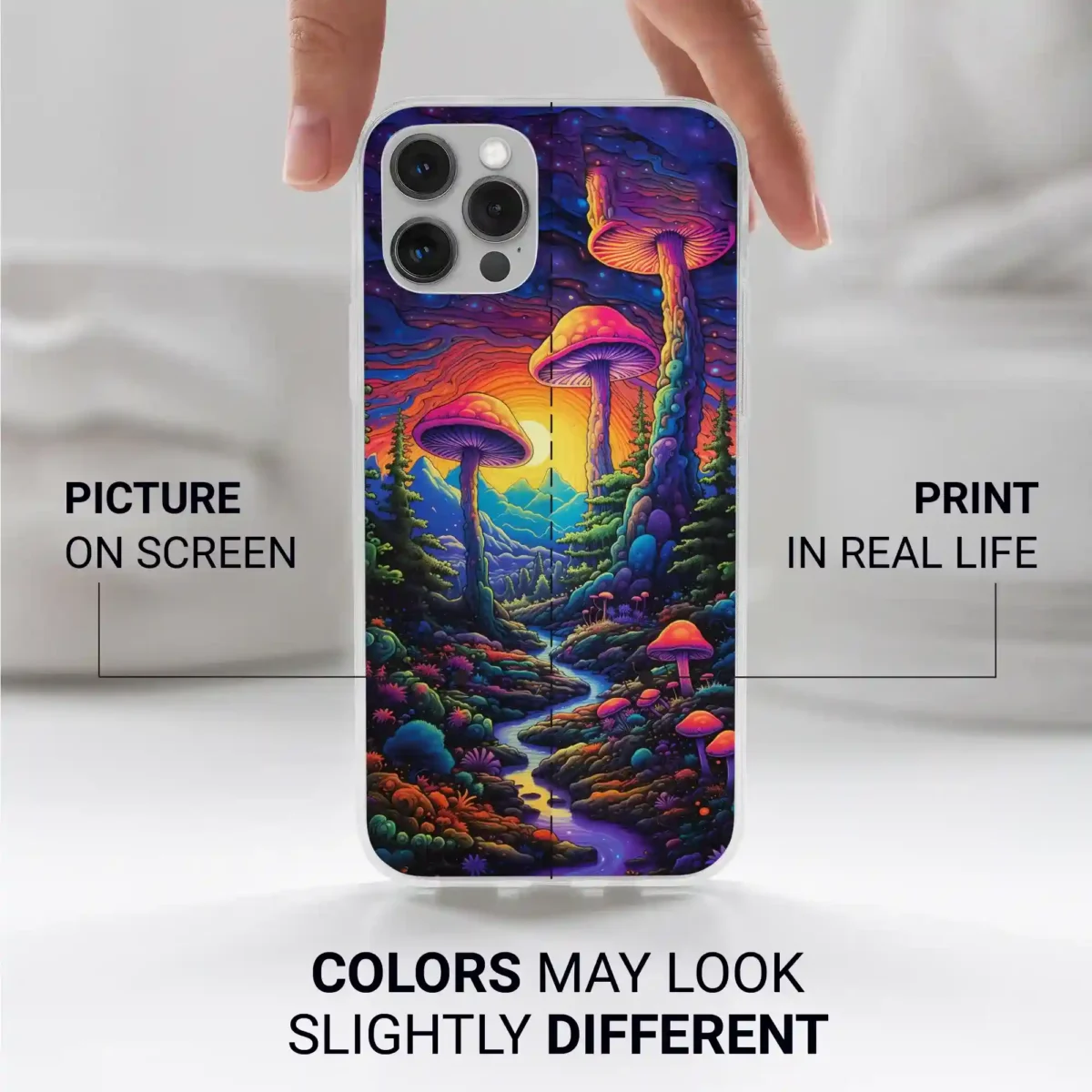 Forest︱Mushroom Phone case Iphone print color difference copy