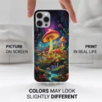 Iphone print color difference copy forest︱Mushroom Phone case Iphone print color difference copy