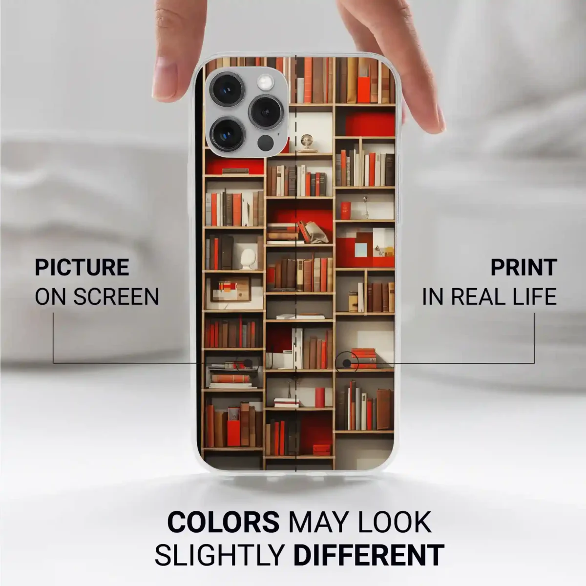 Beautifully Boho︱Book Shelf Phone case Iphone print color difference copy