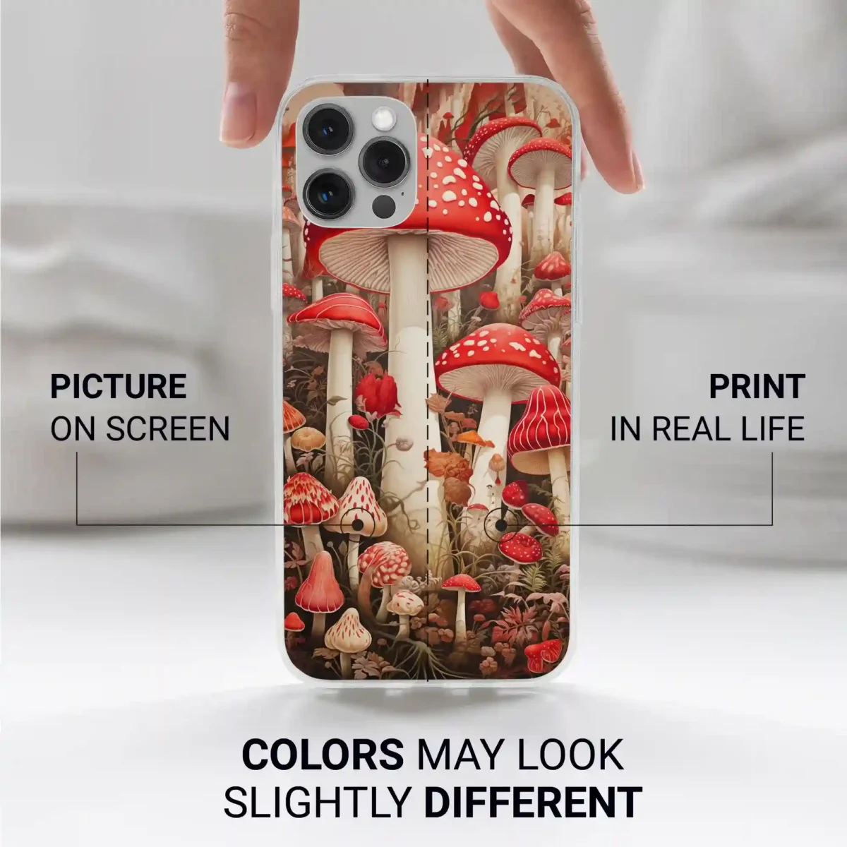 Forest︱Mushroom Phone case Iphone print color difference copy