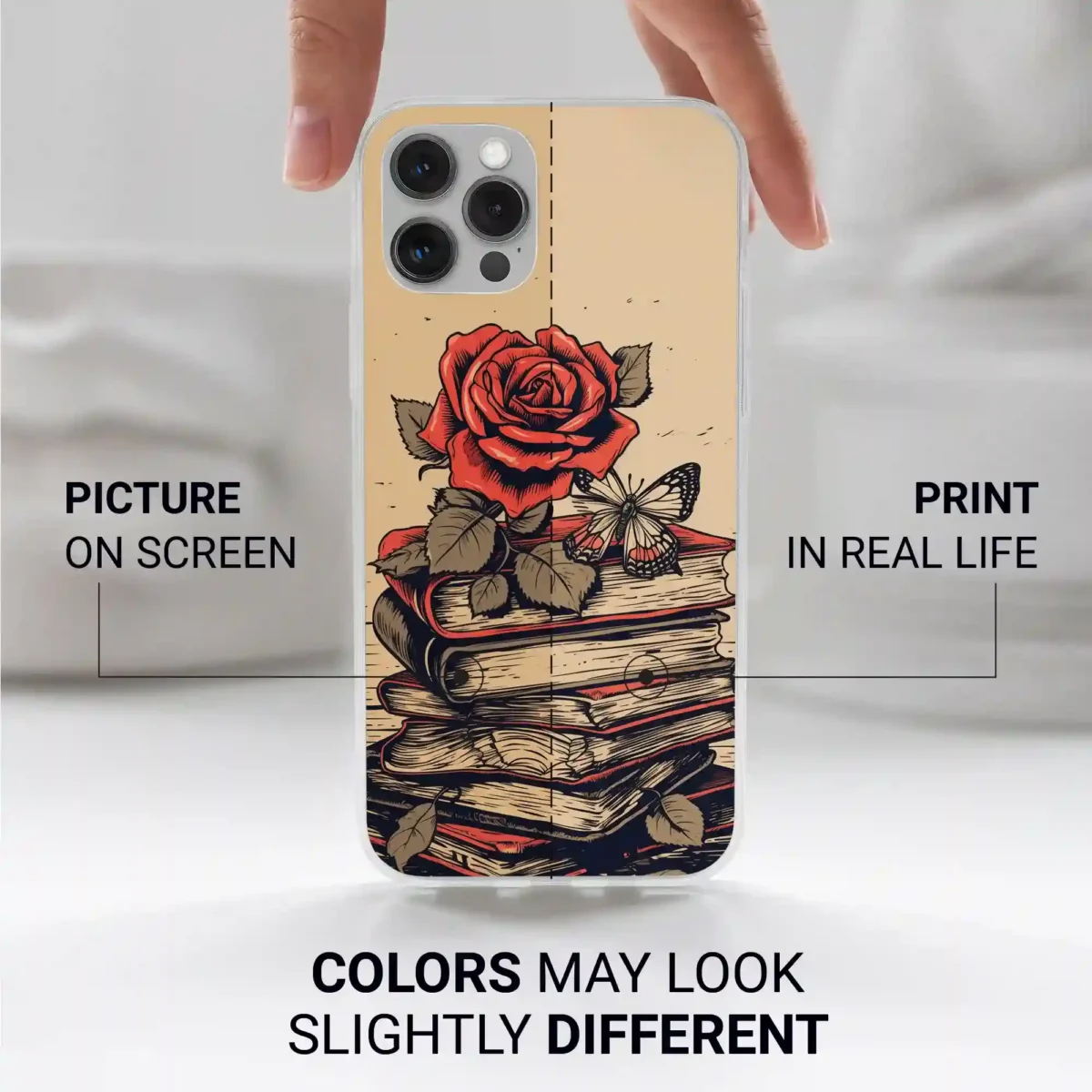 Flower lovers︱Book Phone case Iphone print color difference copy