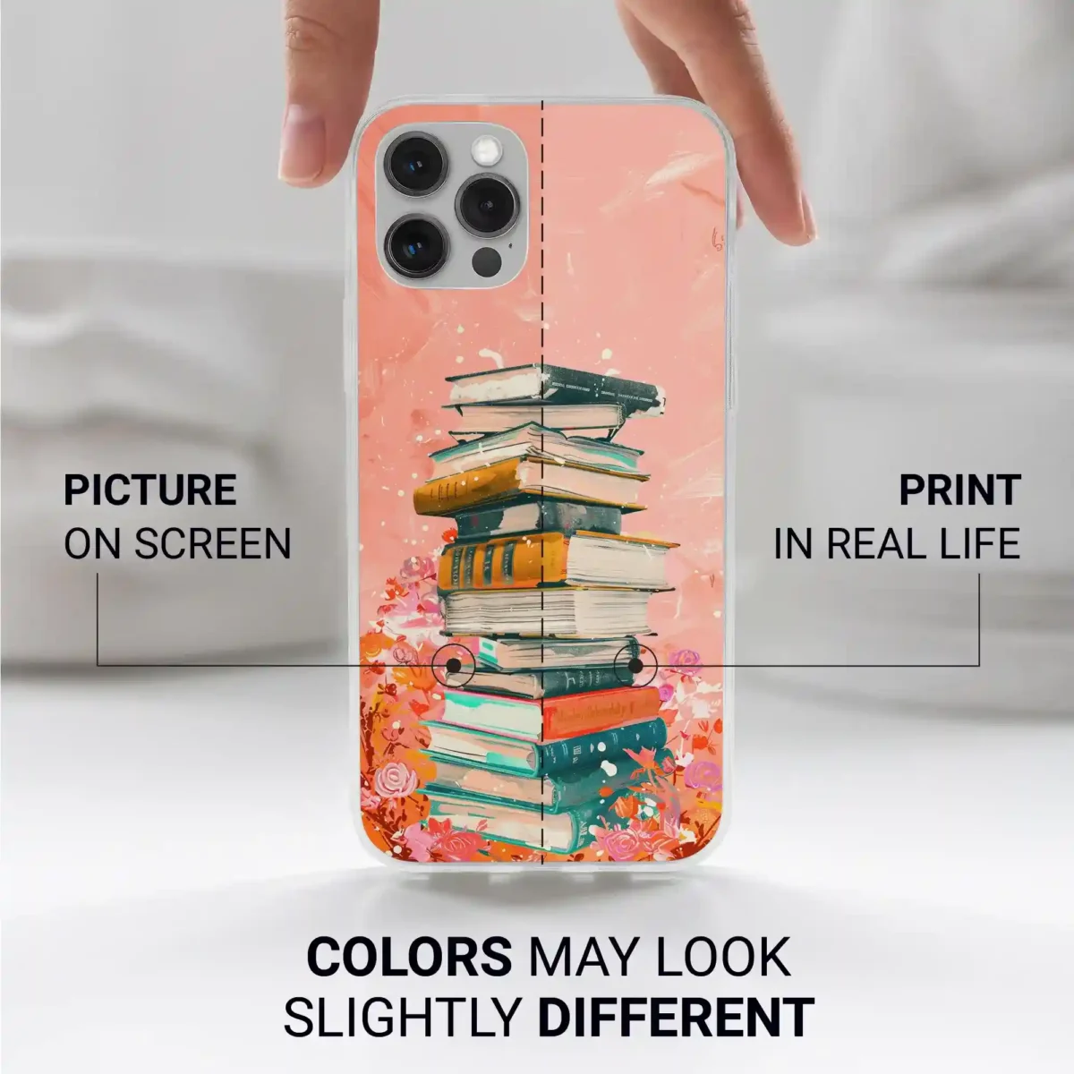 Colorfull Boho︱Book Phone case Iphone print color difference copy