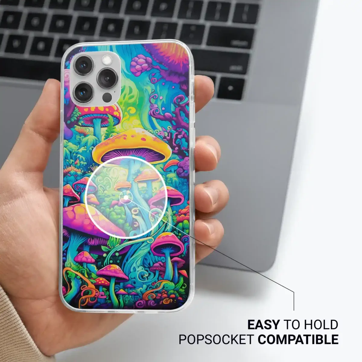 Psychedelic︱Mushroom Phone case Life style image 2 copy