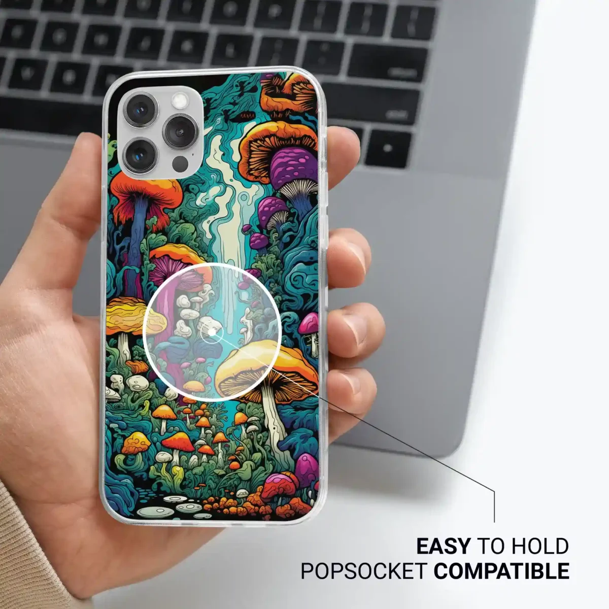 Aesthetic ︱Mushroom Phone case Life style image 2 copy