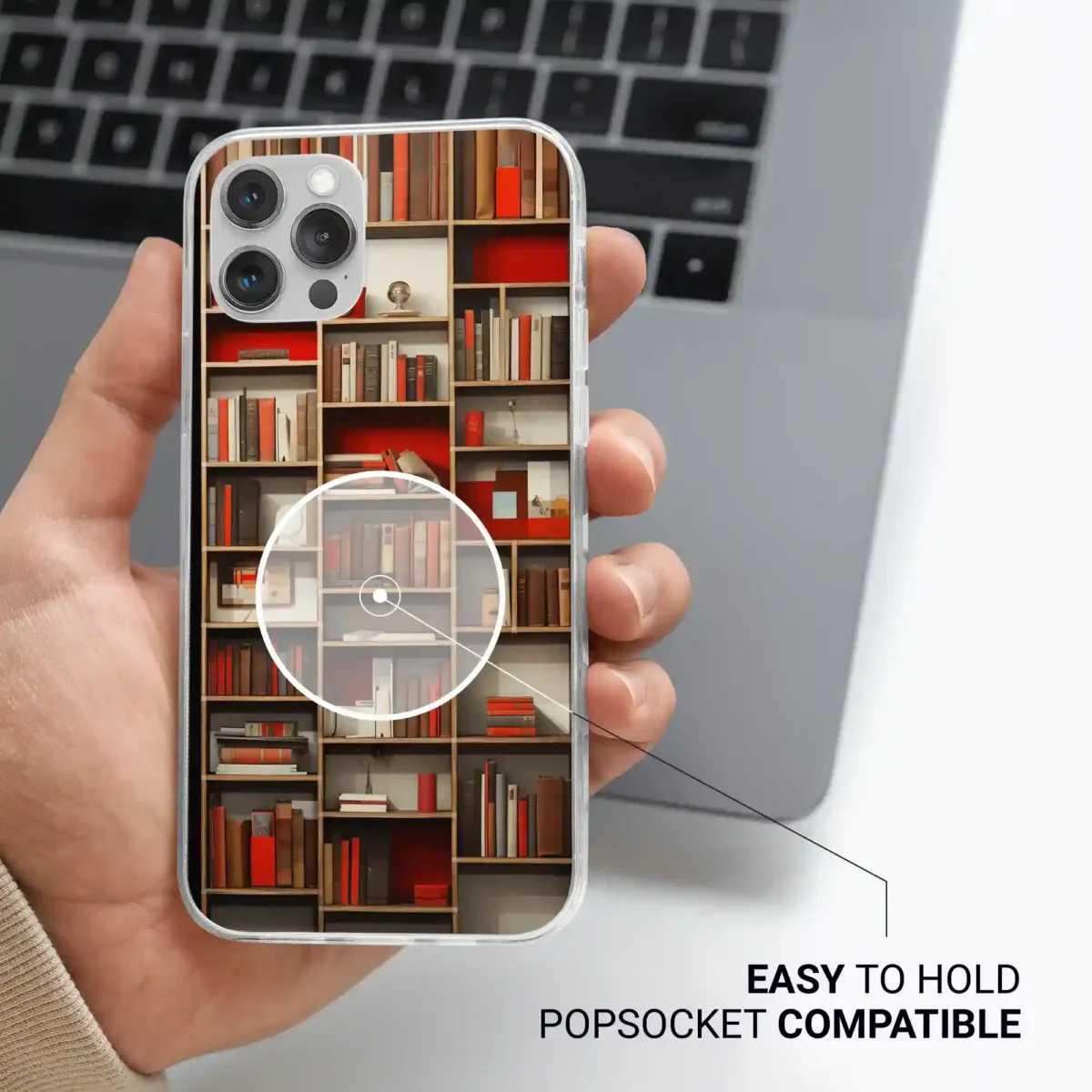Beautifully Boho︱Book Shelf Phone case Life style image 2 copy