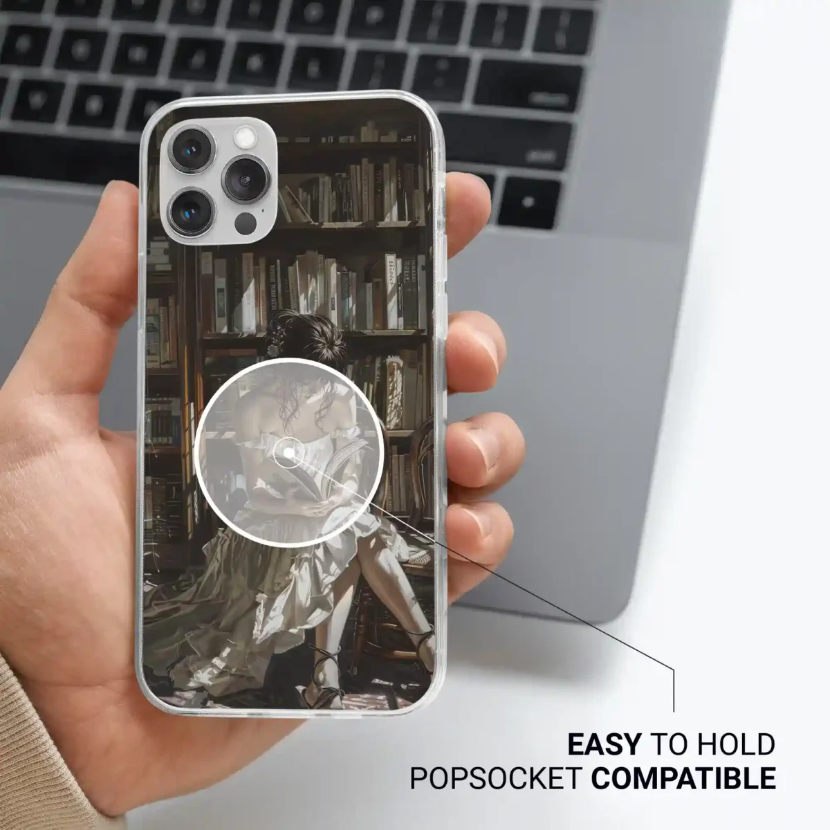 Enchanted︱Book Shelf Phone case Life style image 2 copy
