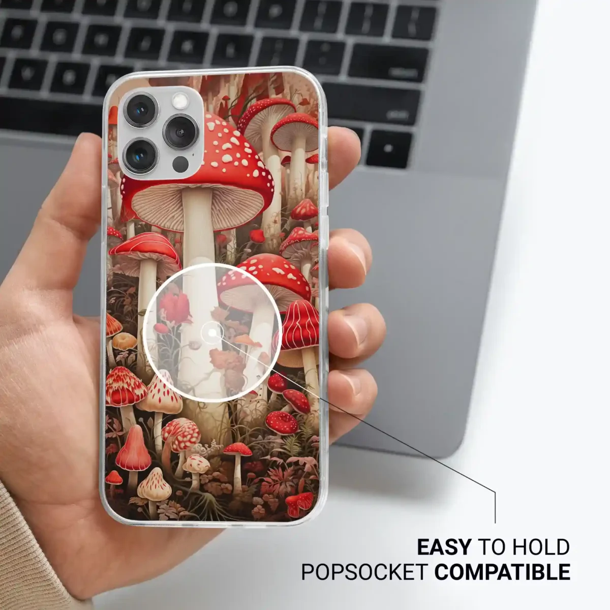 Forest︱Mushroom Phone case Life style image 2 copy