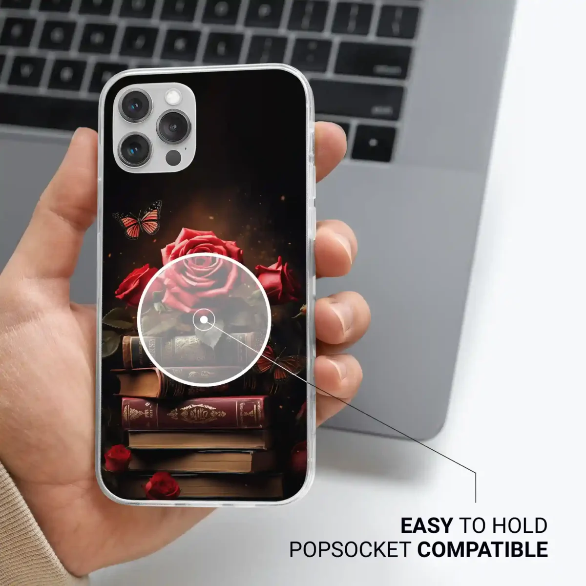 Red flowers︱Book Phone case Life style image 2 copy