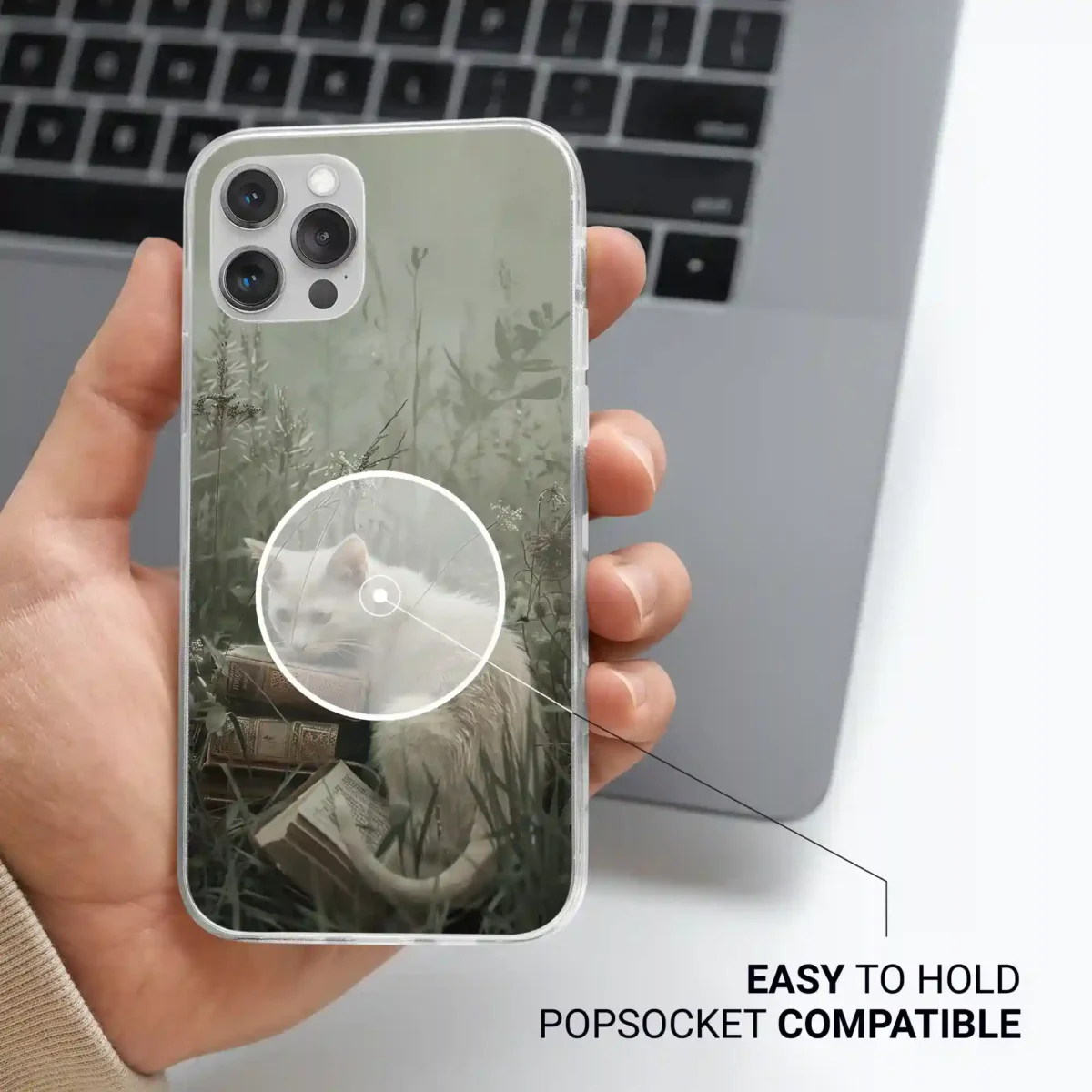 Cat Lovers︱Book Phone case Life style image 2 copy