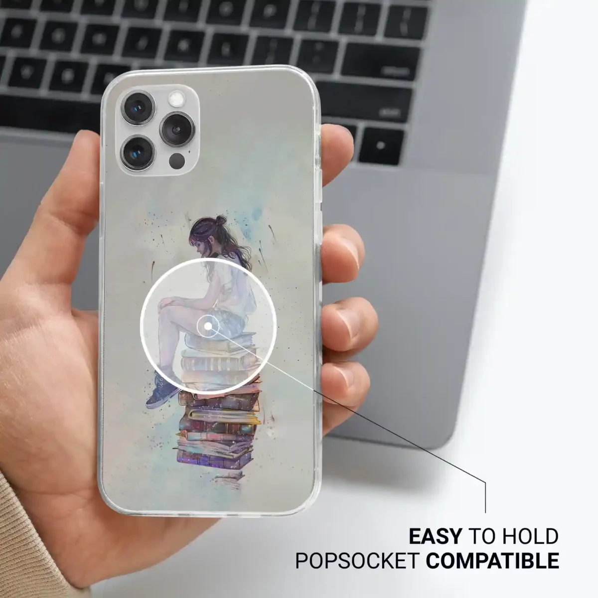 Cute Red Art︱Book Phone case Life style image 2 copy