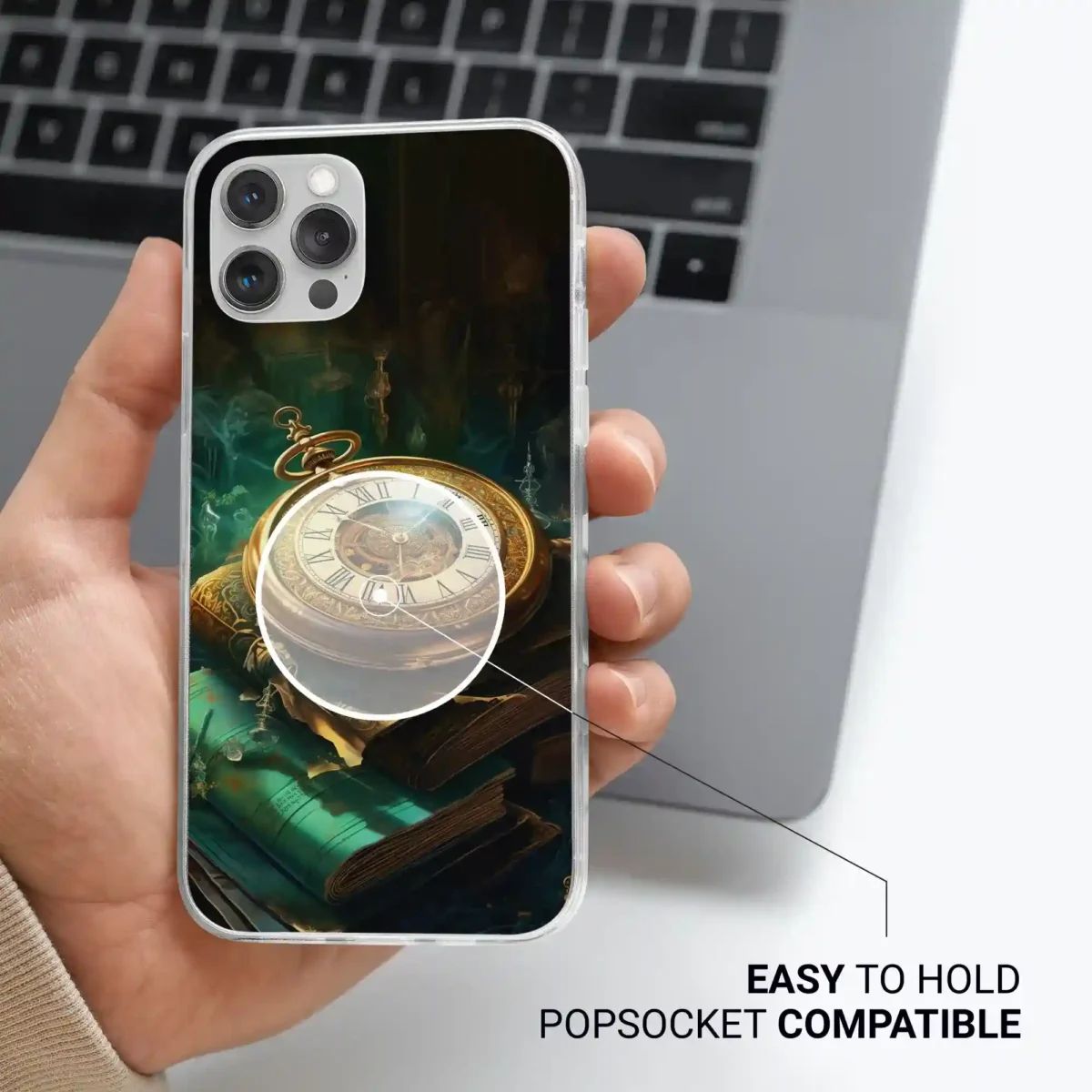 Green Aesthetic︱Book Phone case Life style image 2 copy