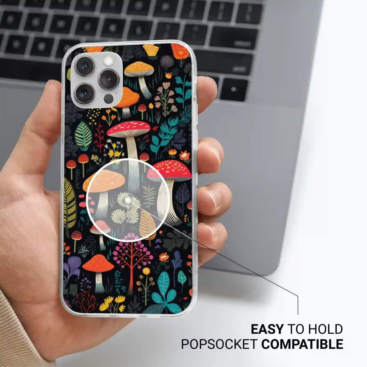 Cottagecore︱Mushroom Phone case Life style image 2 copy