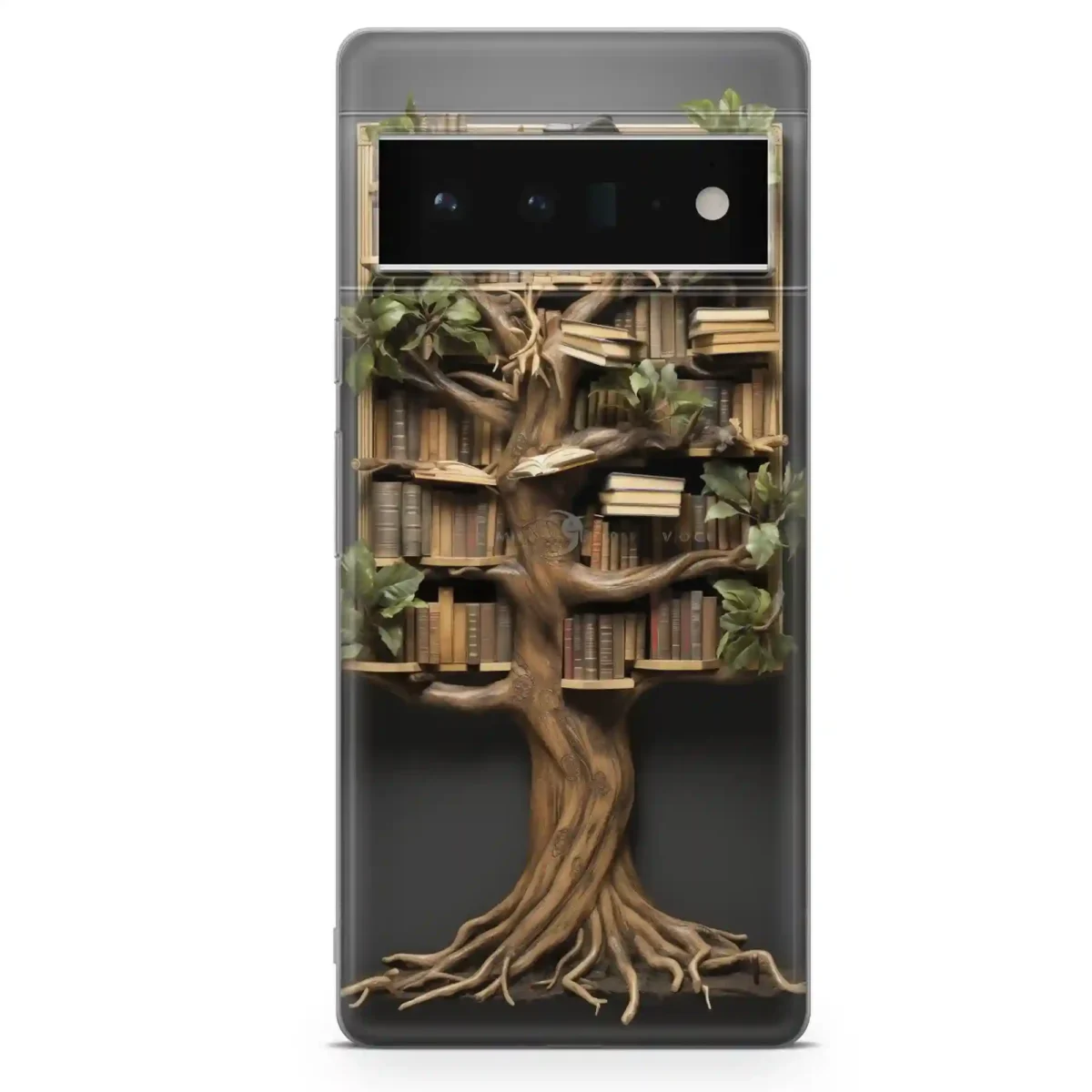 Tree Design︱Book Shelf Phone case Pixel Main copy