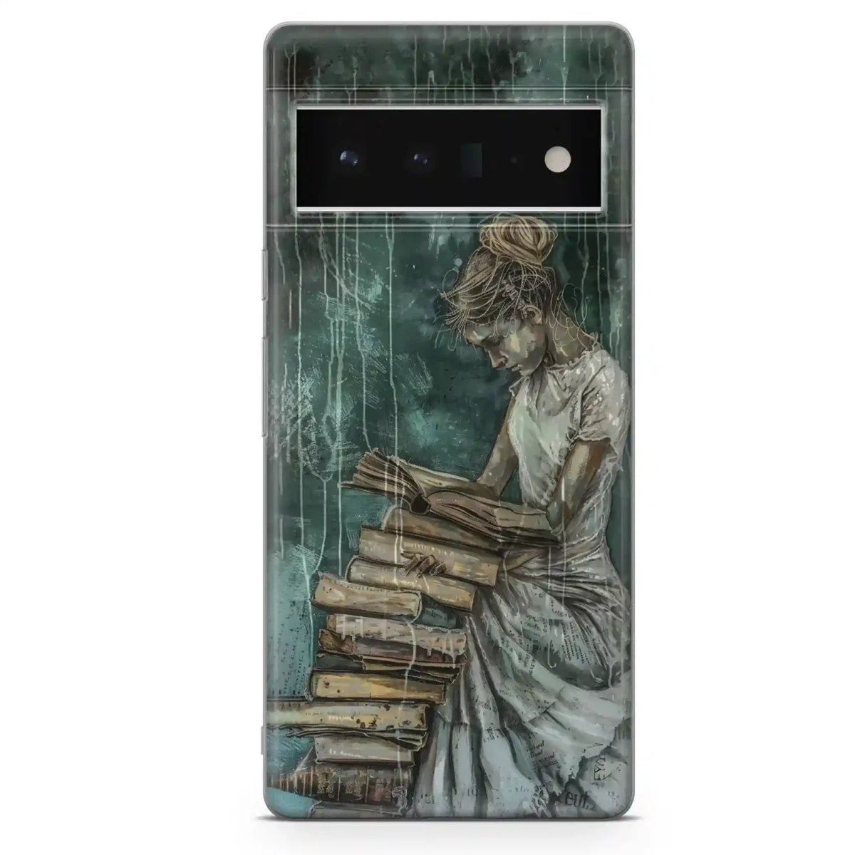 Green Aesthetic︱Book Phone case Pixel Main copy