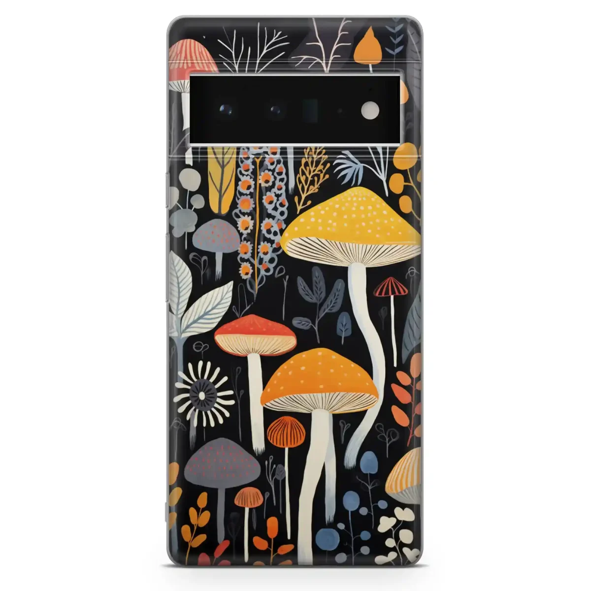 Yellow︱Mushroom Phone case Pixel Main copy