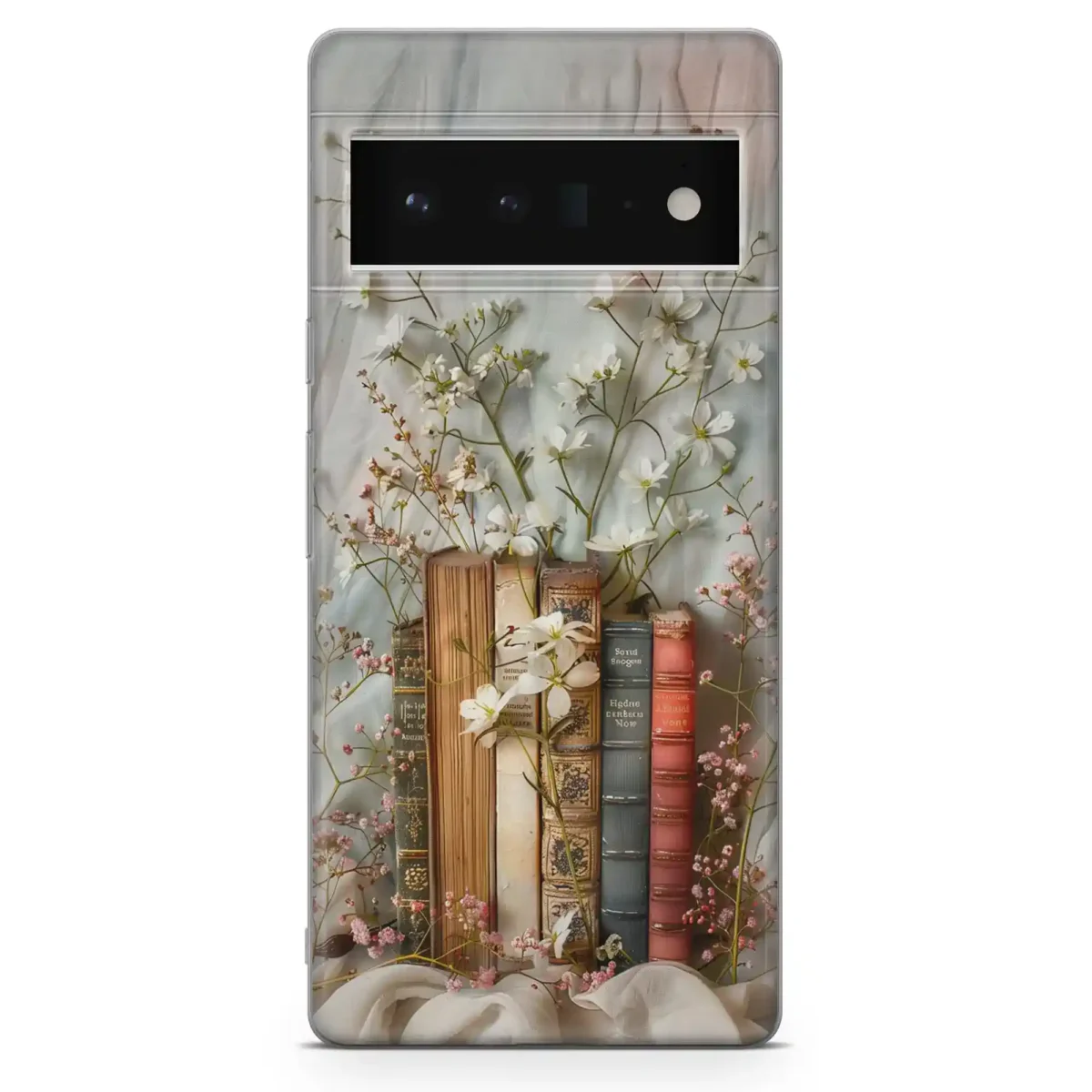 Cute flowers Boho︱Book Phone case Pixel Main copy