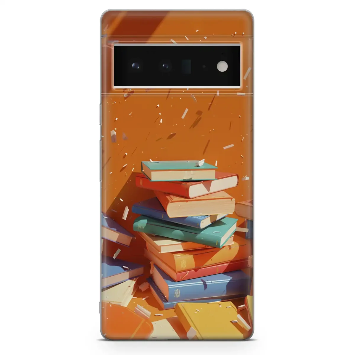 Orange︱Book Phone case Pixel Main copy