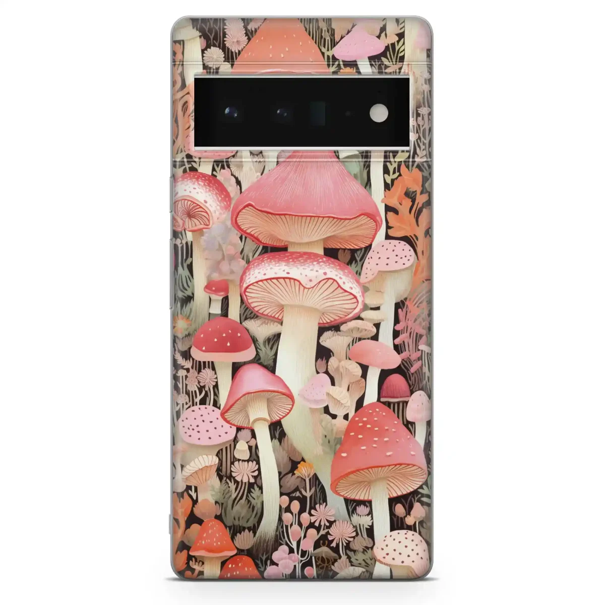 Cute pink︱Mushroom Phone case Pixel Main copy