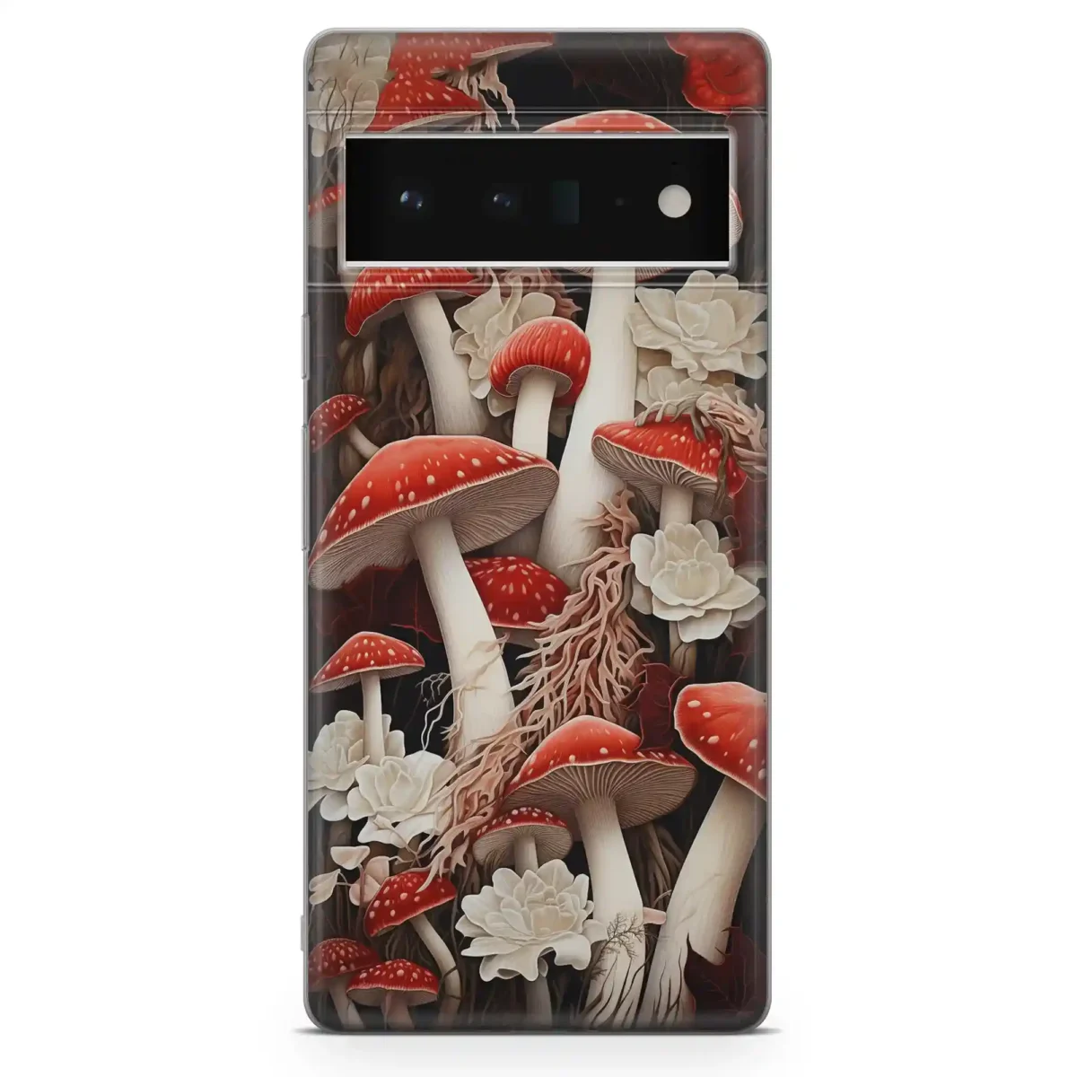 Red︱Mushroom Phone case Pixel Main copy