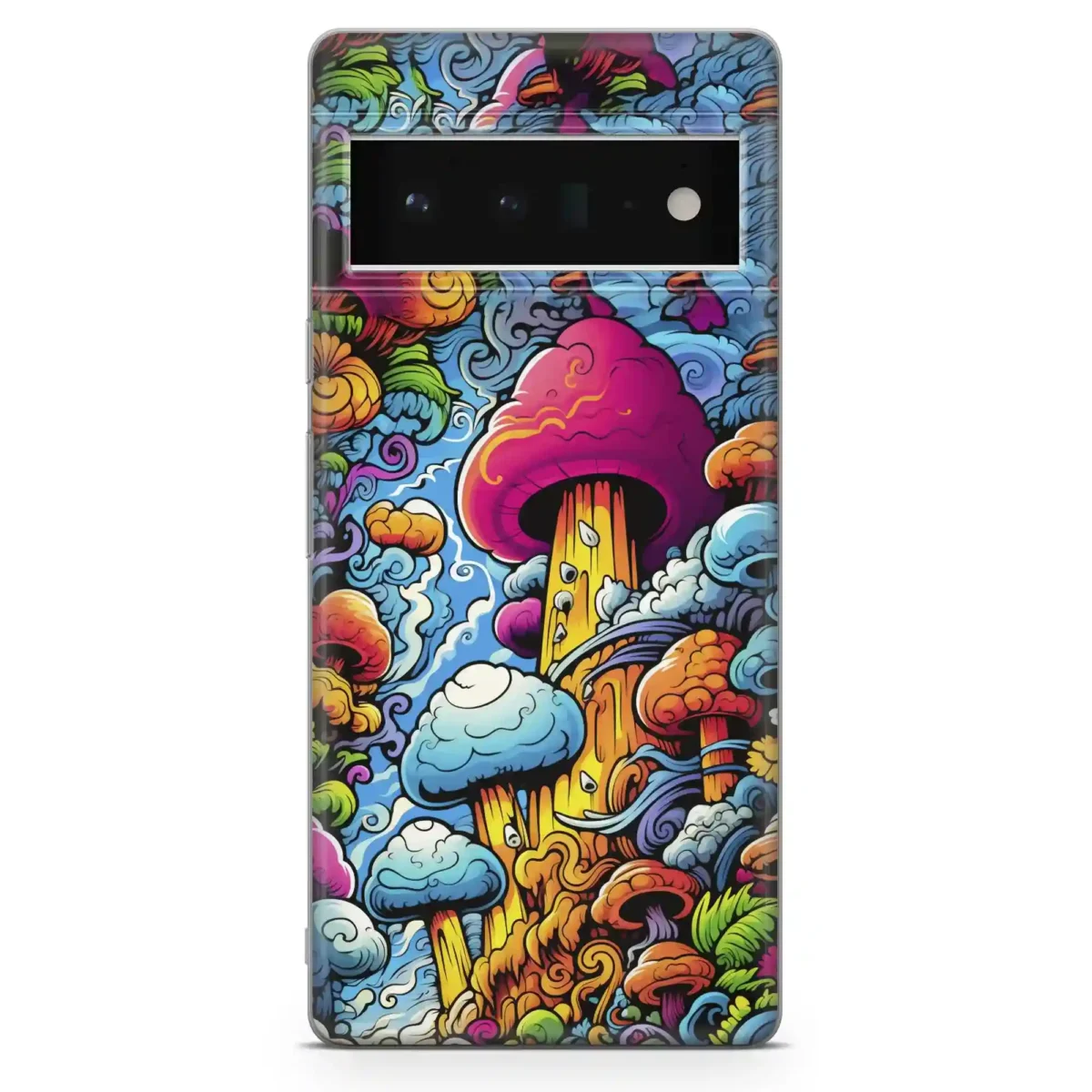 Trippy︱Mushroom Phone case Pixel Main copy