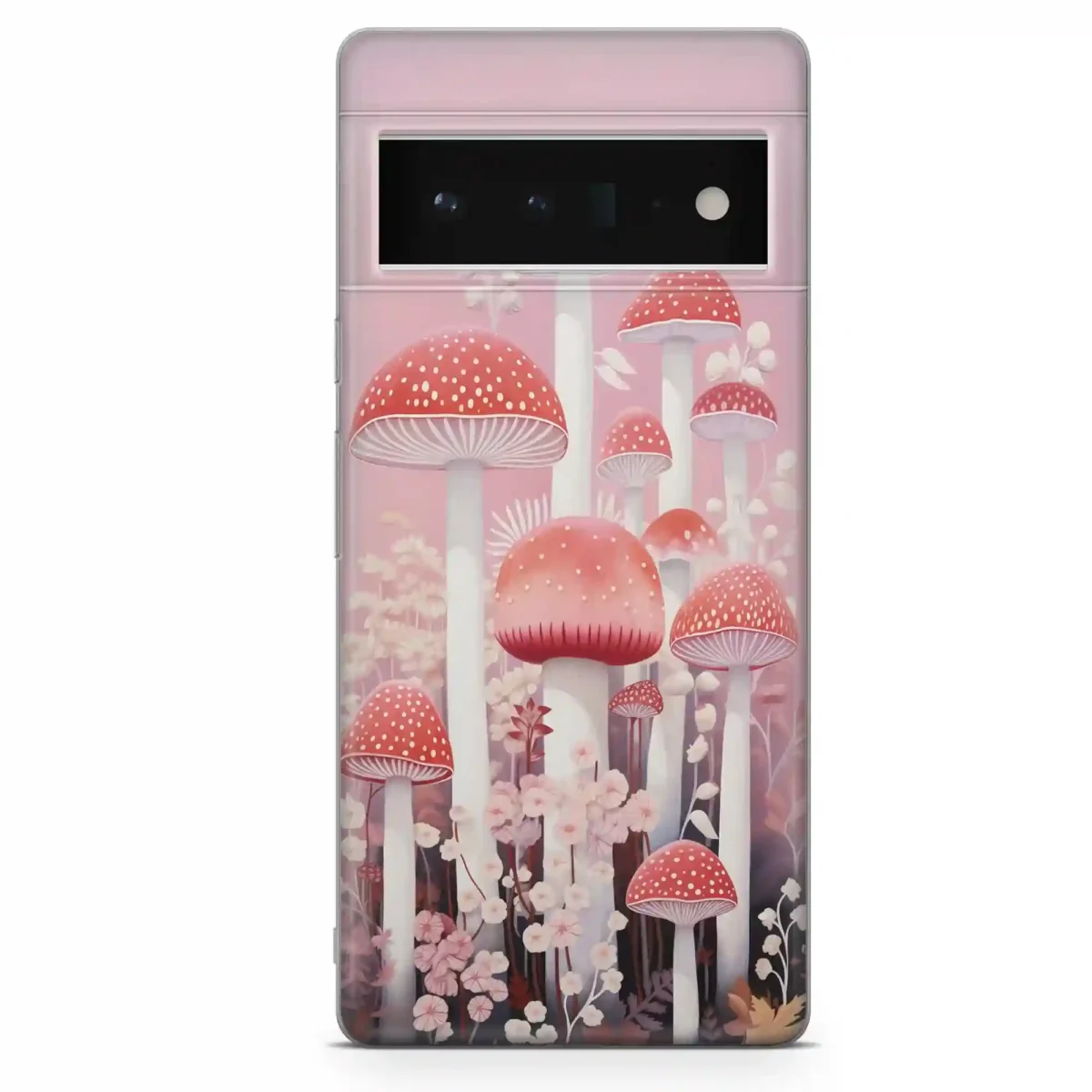 Pink︱Mushroom Phone case Pixel Main copy