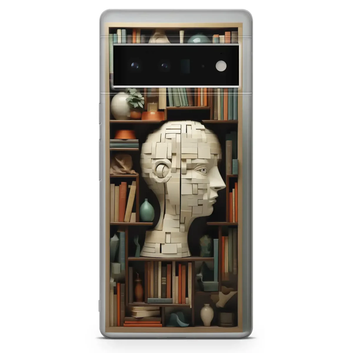 Aesthetic︱Book Shelf Phone case Pixel Main copy