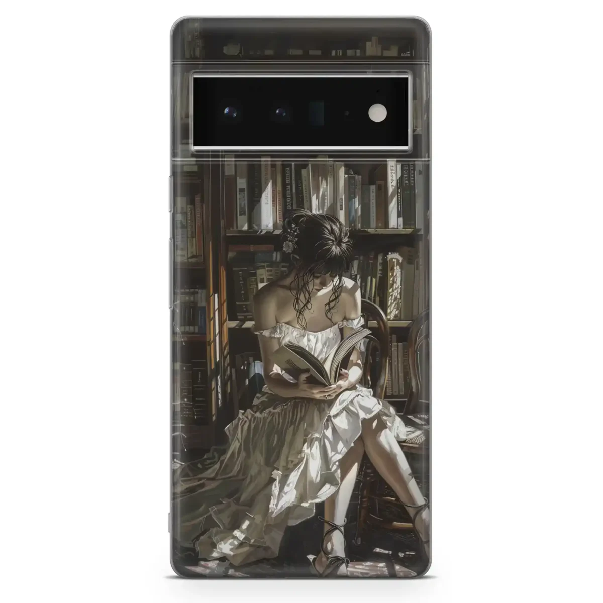 Enchanted︱Book Shelf Phone case Pixel Main copy
