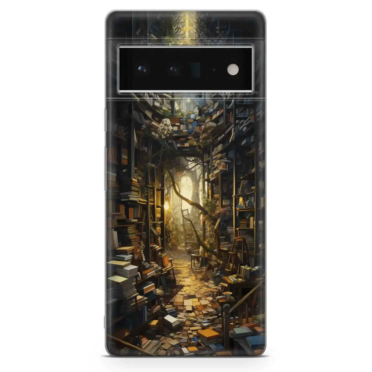 Library︱Book Shelf Phone case Pixel Main copy
