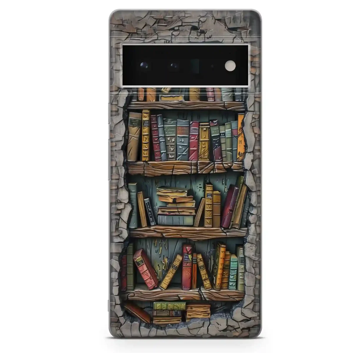 Aesthetic︱Boho Book Shelf Phone case Pixel Main copy