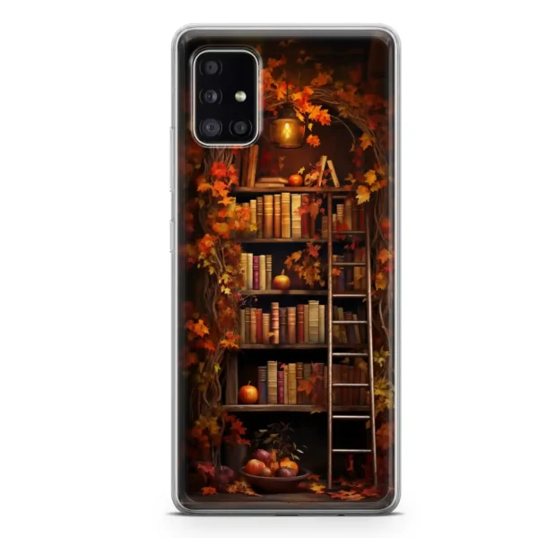 Book Themed Wallpaper︱Book Shelf Phone case SAMSUNG MAIN copy