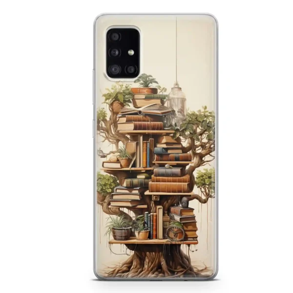 Garden Whimsical Wild Flowers︱Book Shelf Phone case SAMSUNG MAIN copy