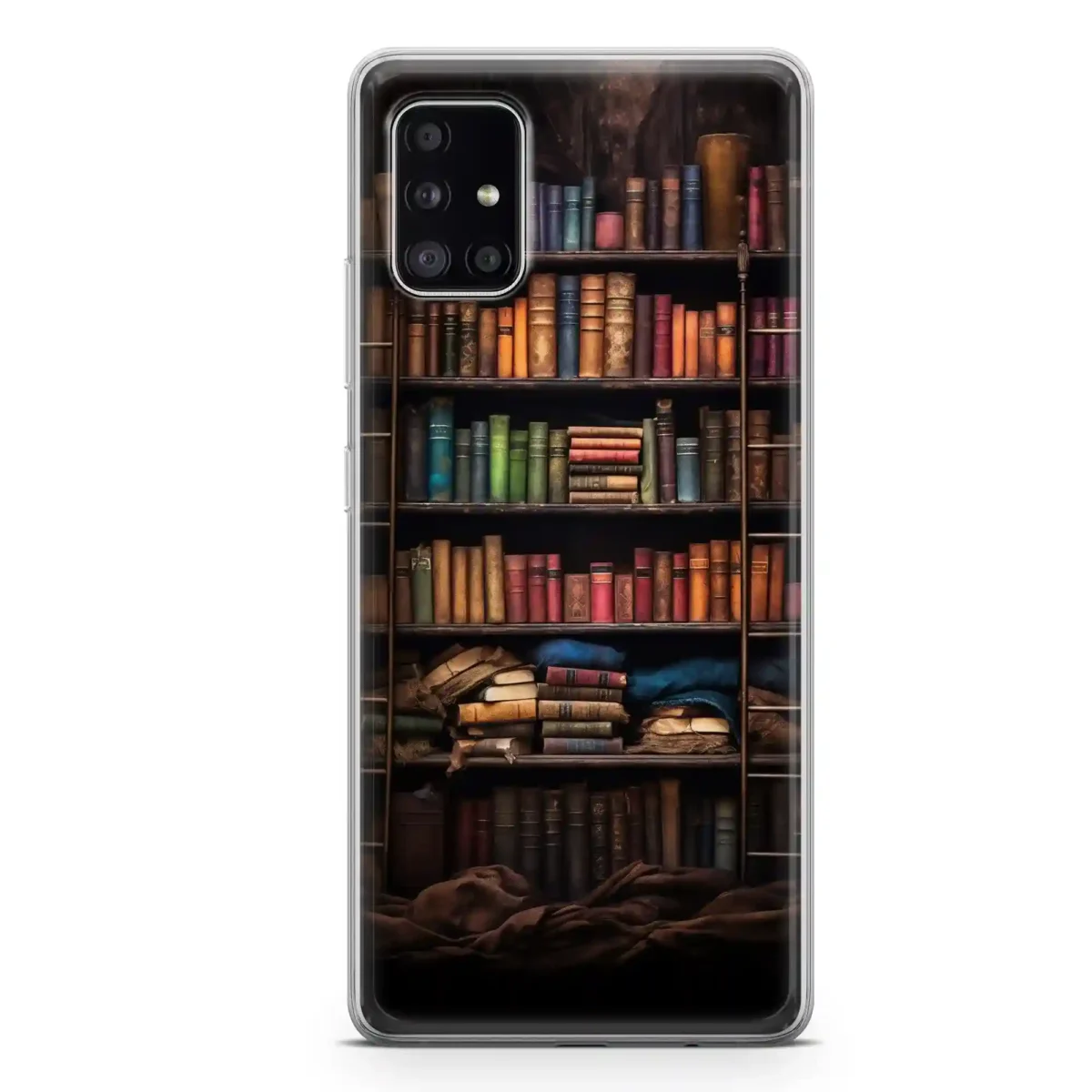 Wooden︱Book Shelf Phone case SAMSUNG MAIN copy