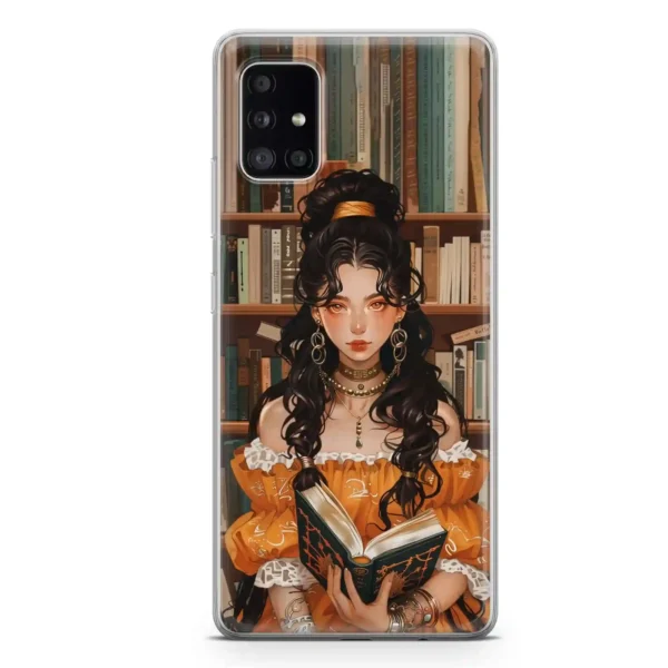 Orange︱Book Phone case SAMSUNG MAIN copy