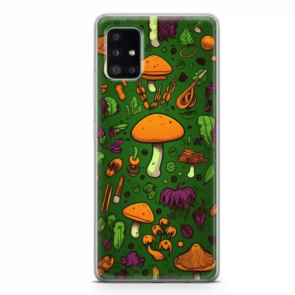 Pink cute︱Mushroom Phone case SAMSUNG MAIN copy