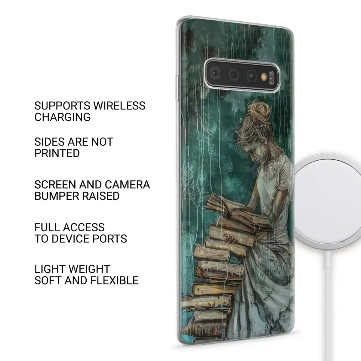 Green Aesthetic︱Book Phone case SIDE IMAGE copy (1)