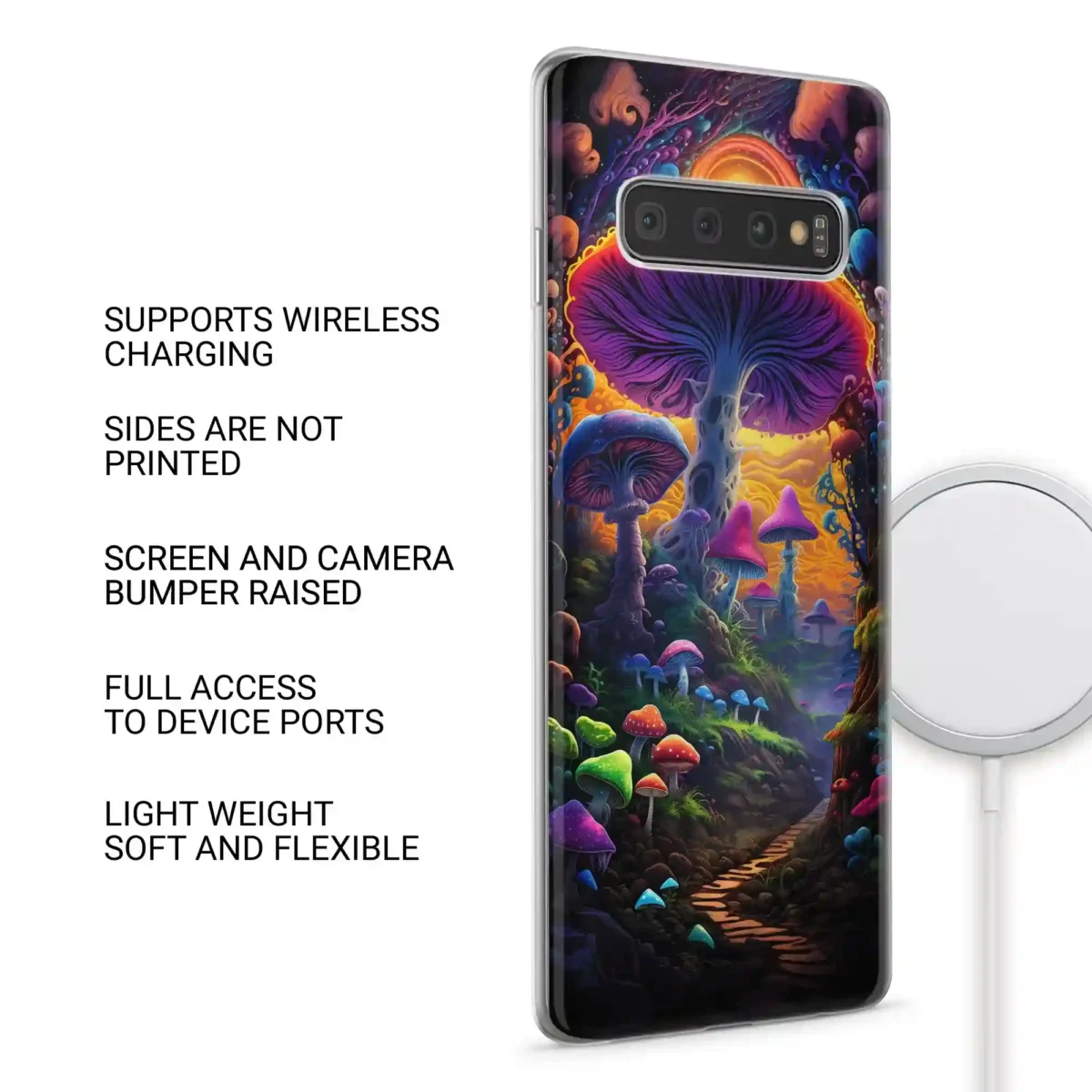 Colorfull︱Mushroom Phone case SIDE IMAGE copy