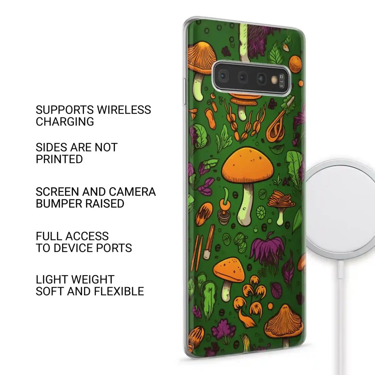 Cottagecore︱Mushroom Phone case SIDE IMAGE copy