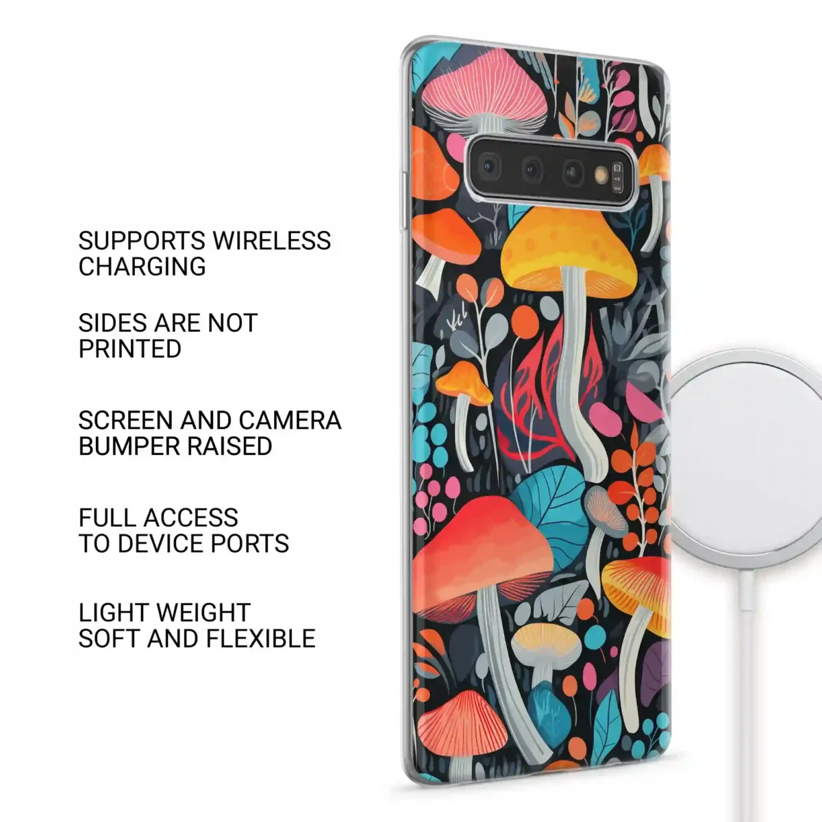 Cute colorfull︱Mushroom Phone case SIDE IMAGE copy