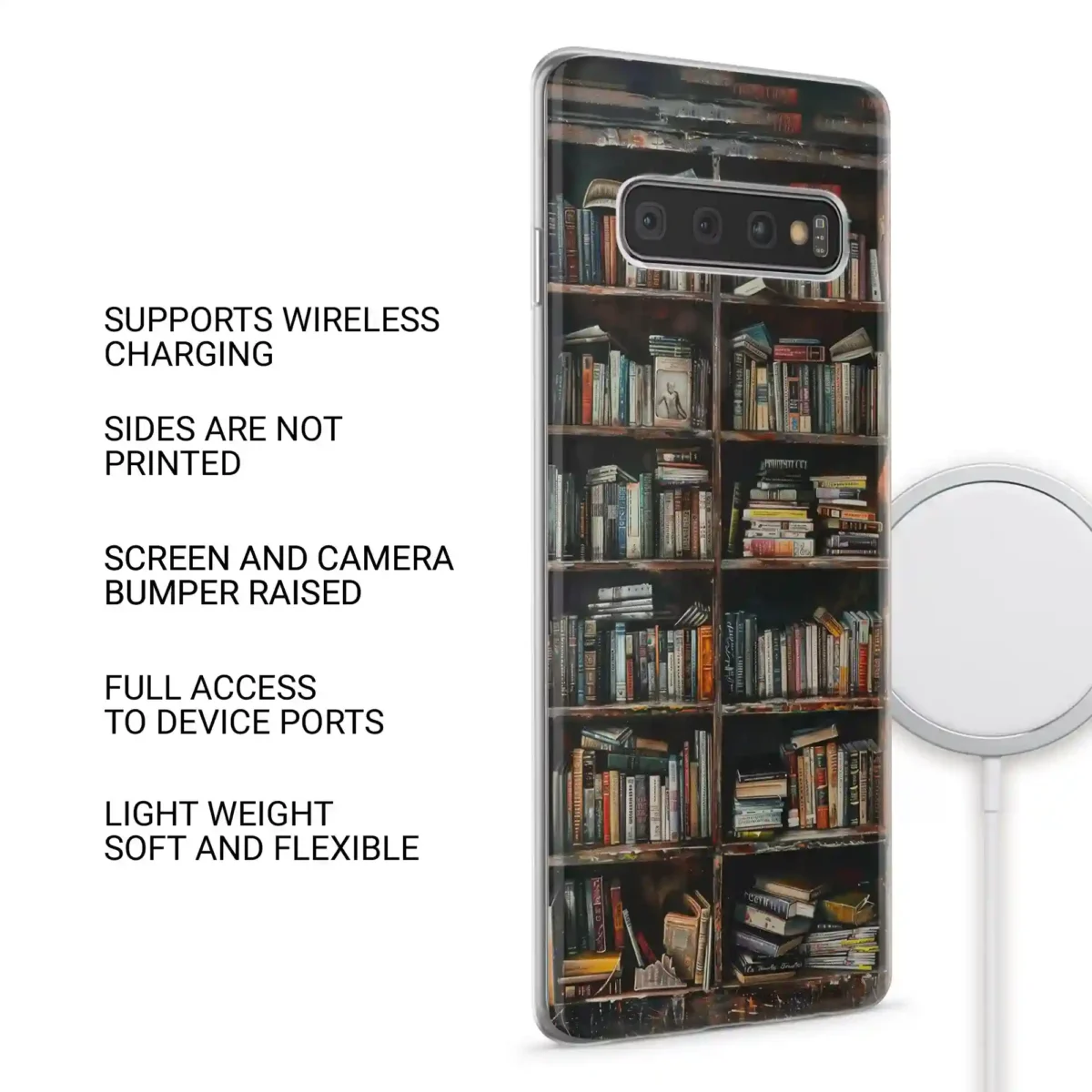 Blackout︱Boho Book Shelf Phone case SIDE IMAGE copy