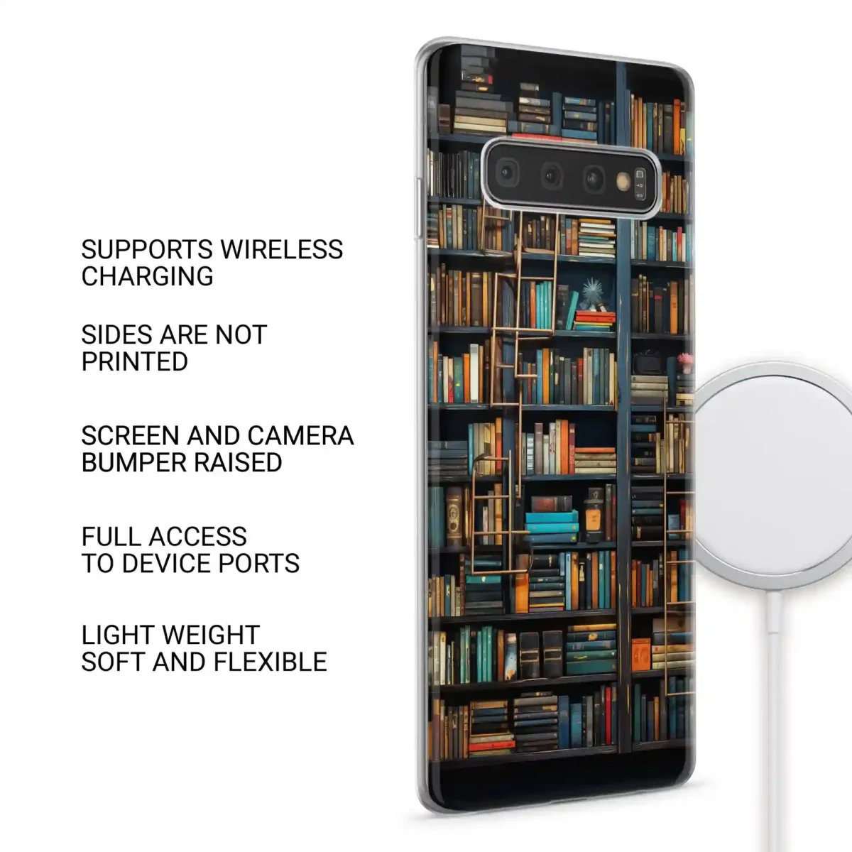 Fantasy︱Book Shelf Phone case SIDE IMAGE copy