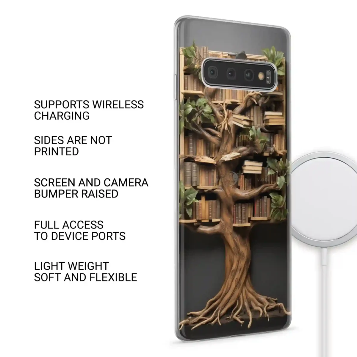 Tree Design︱Book Shelf Phone case SIDE IMAGE copy