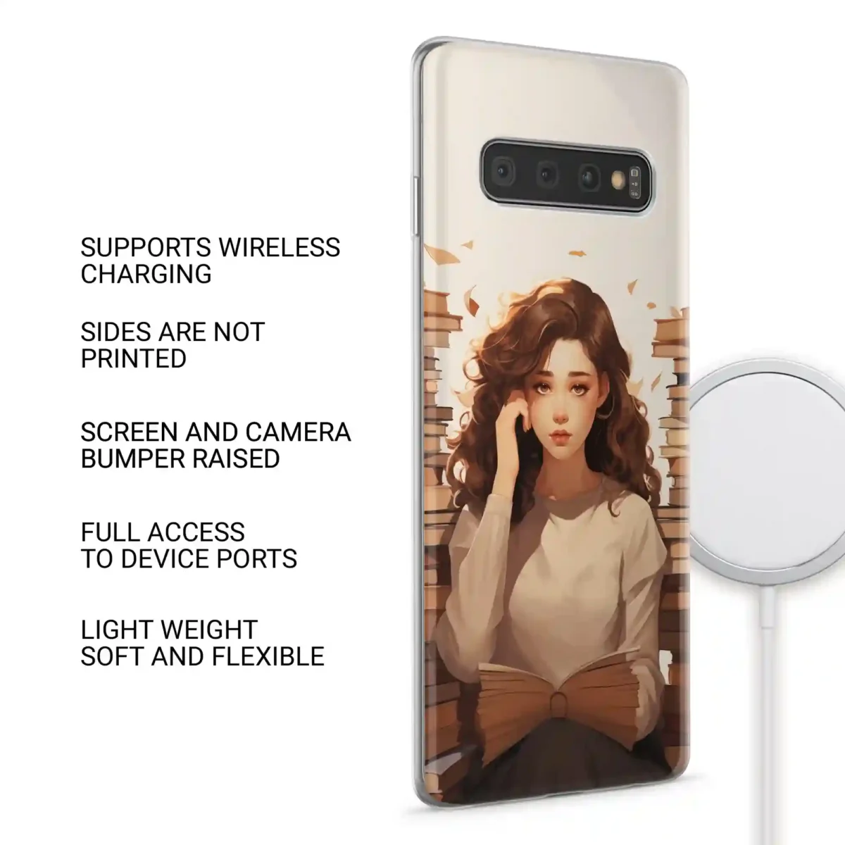 Cute Red Art ︱Book Phone case SIDE IMAGE copy