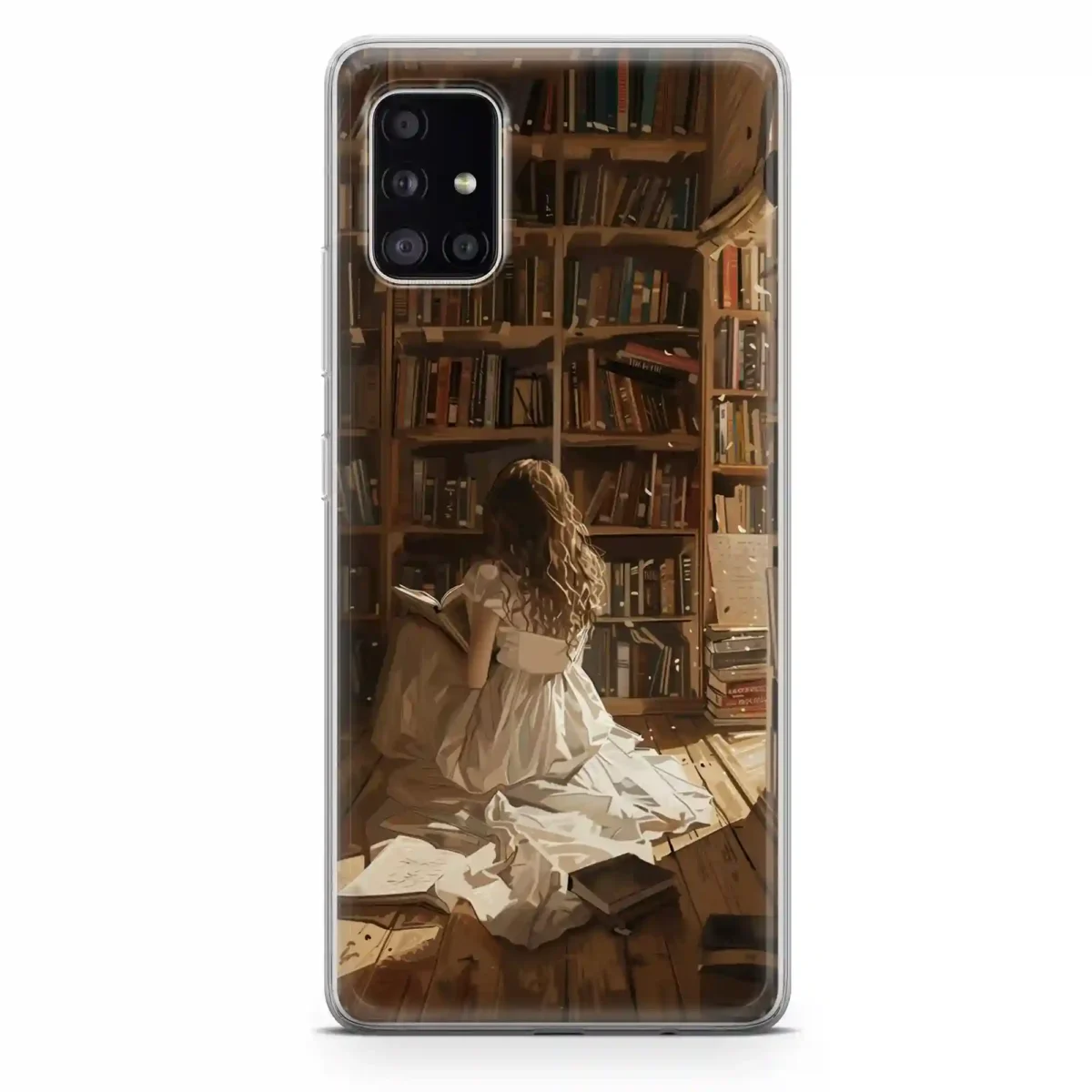 Enchanted Botanical︱Book Shelf Phone case Samsung Main copy (1)