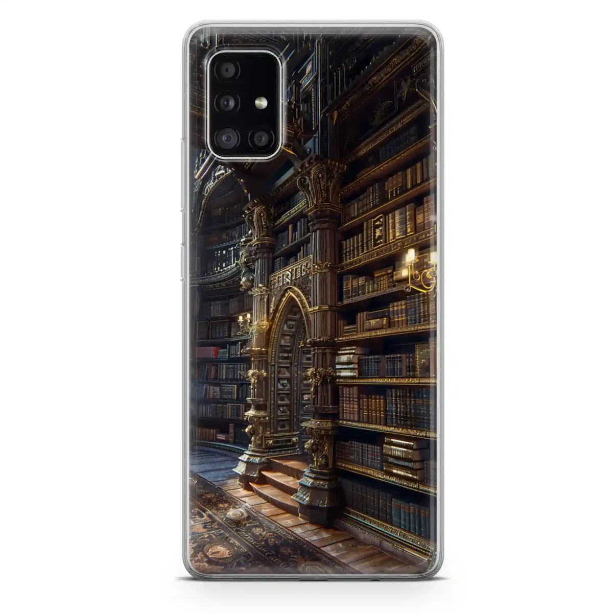 Library Wallpaper︱Book Shelf Phone case Samsung Main copy