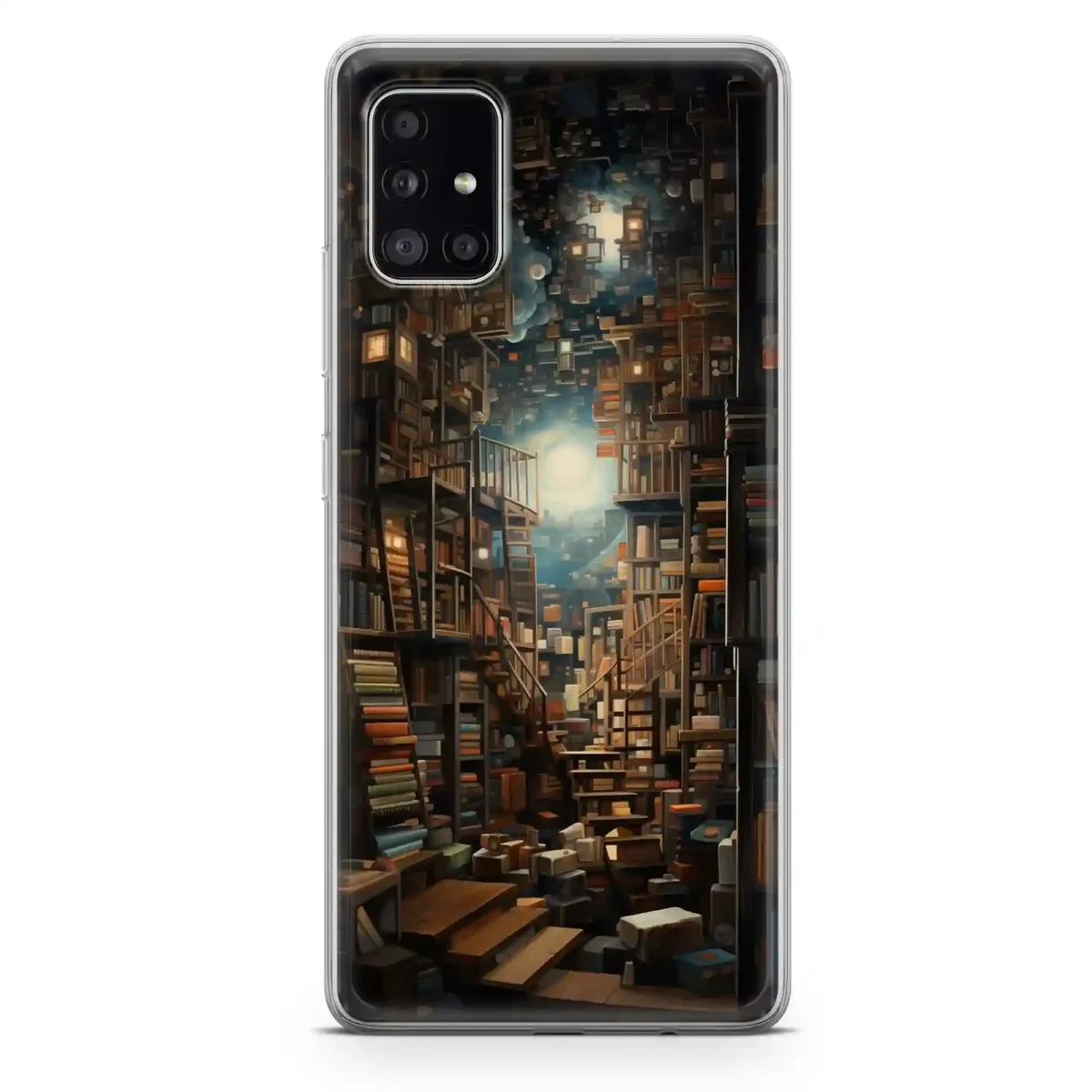 Dark Academia︱Book Shelf Phone case Samsung Main copy