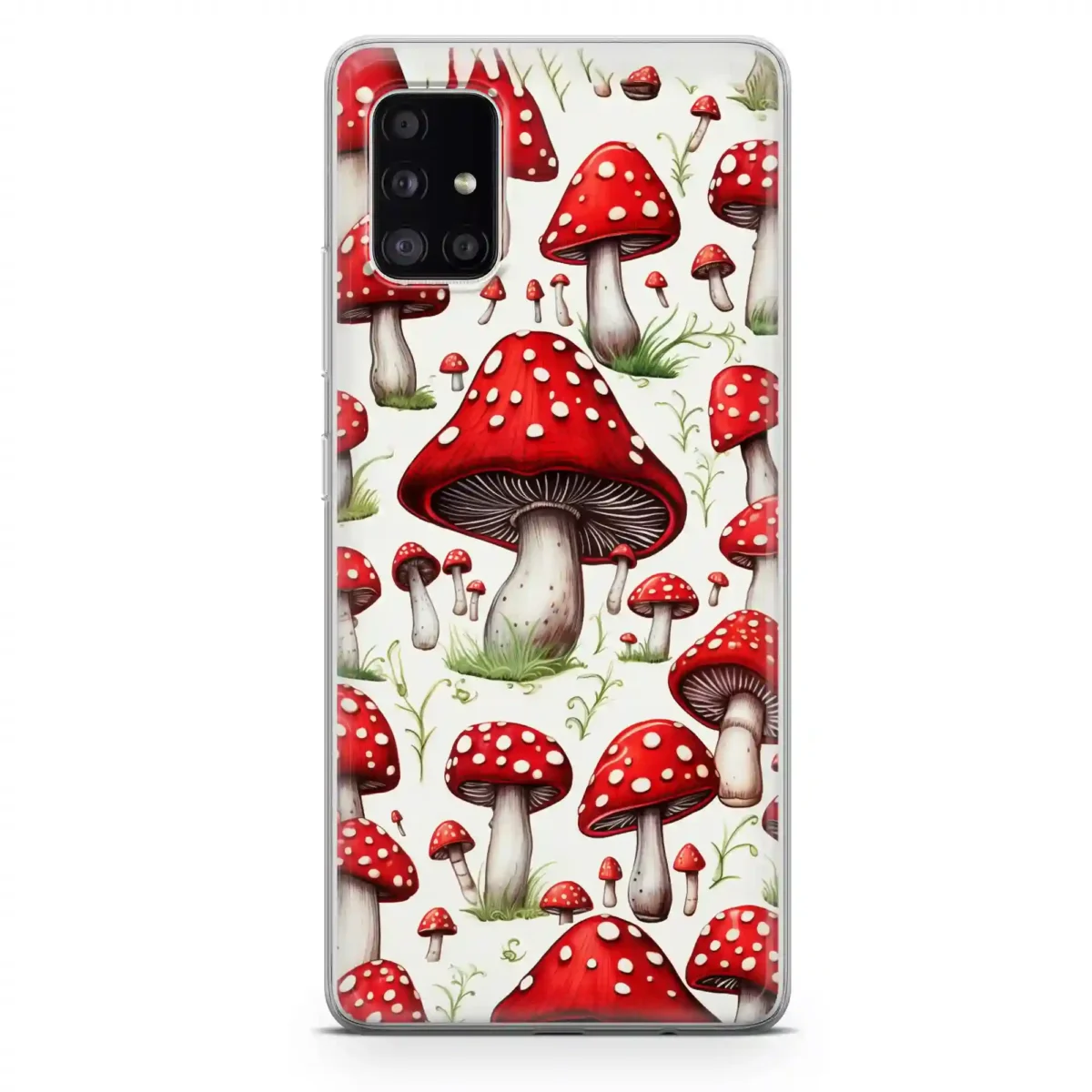 Red︱Mushroom Phone case Samsung Main copy