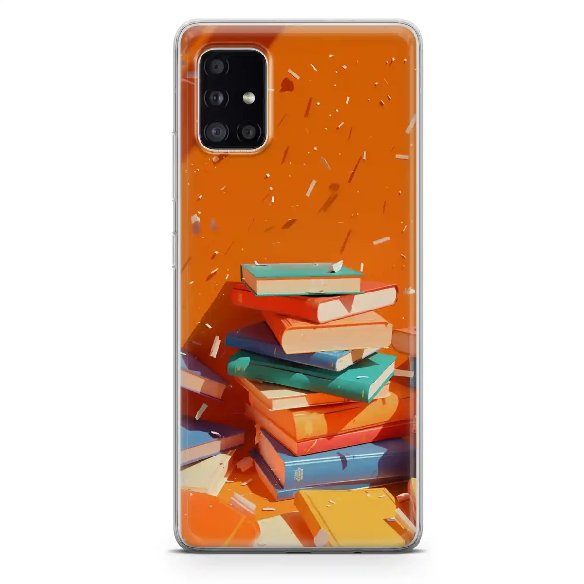 Orange︱Book Phone case Samsung Main copy