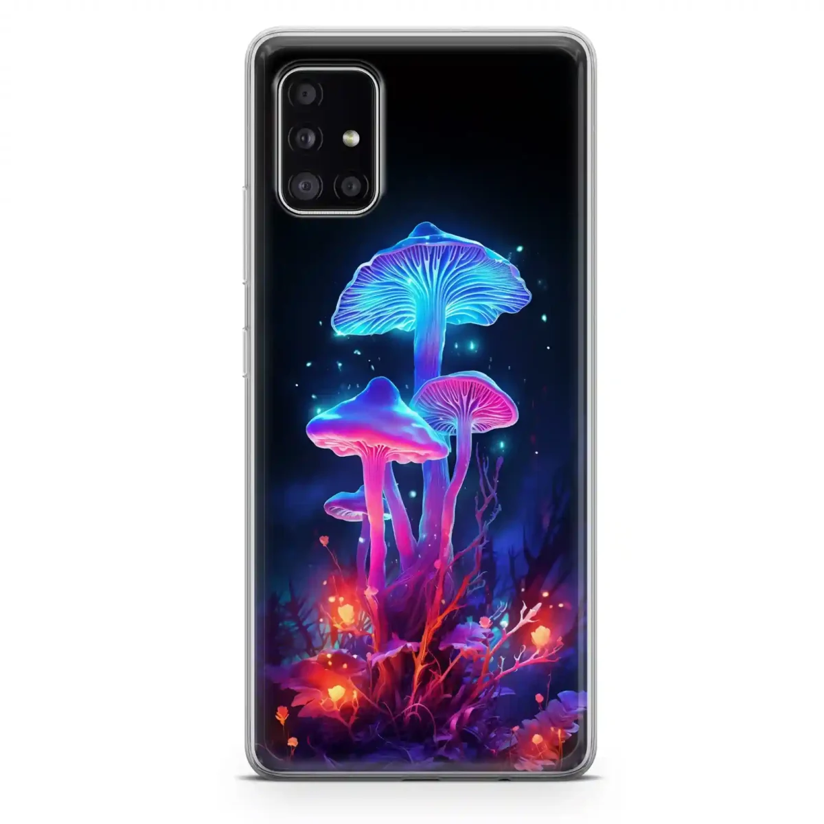 Aesthetic︱Mushroom Neon Phone case Samsung Main copy