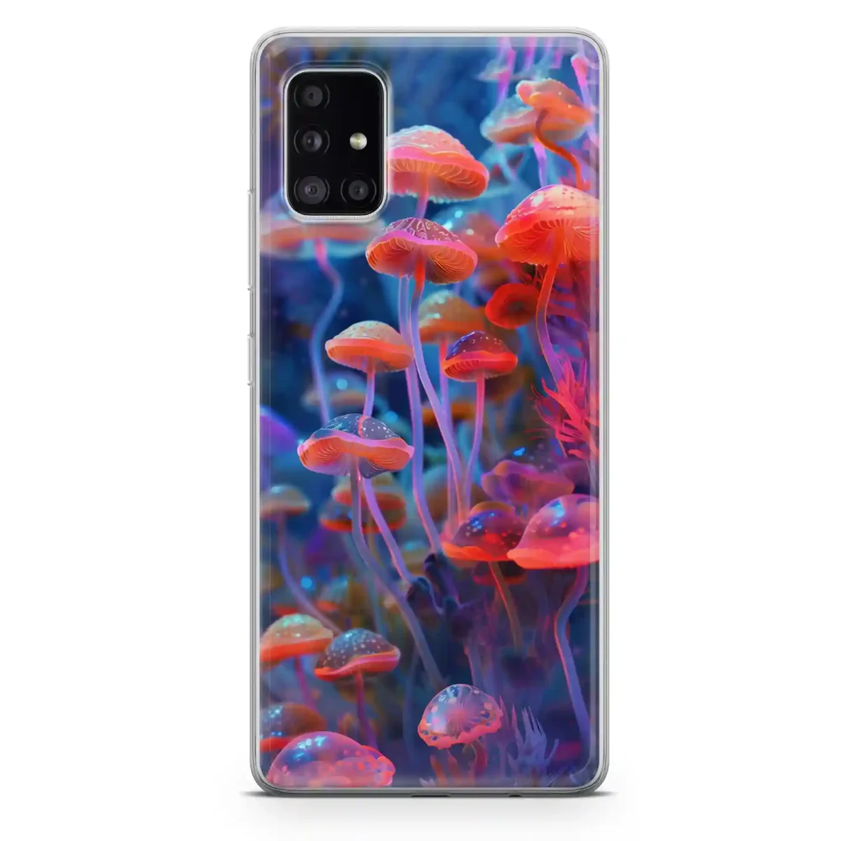 Cute︱Mushroom neon Phone case Samsung Main copy