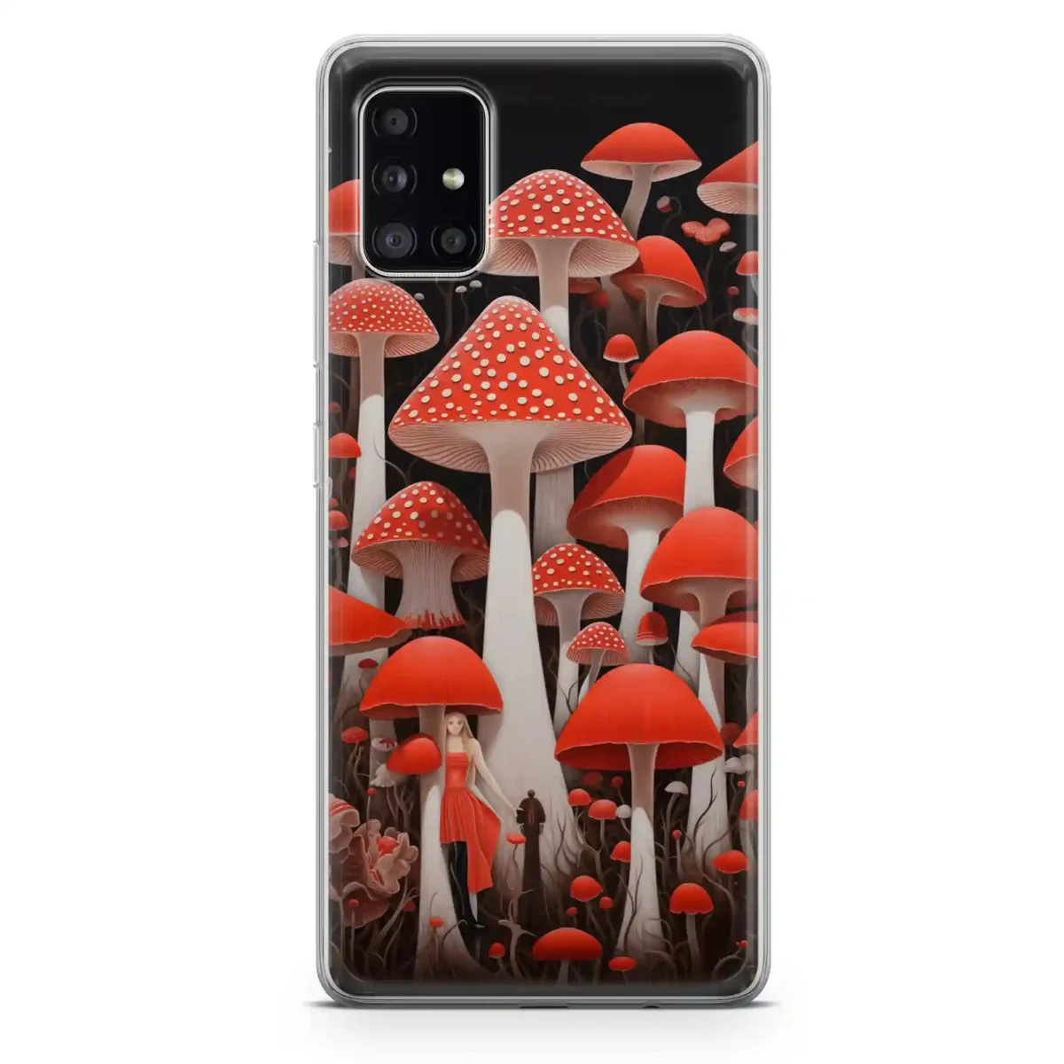 Red︱Mushroom Phone case Samsung Main copy